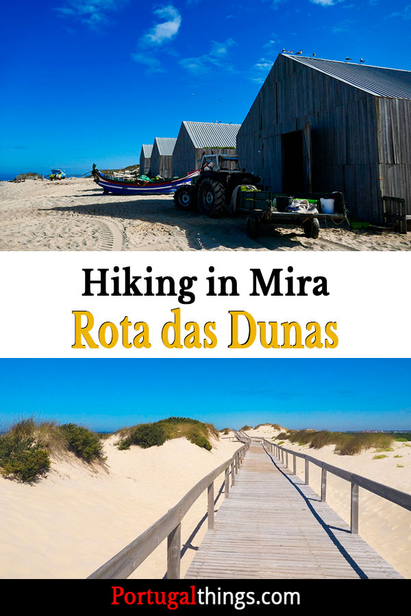 hiking in Mira Rota das Dunas