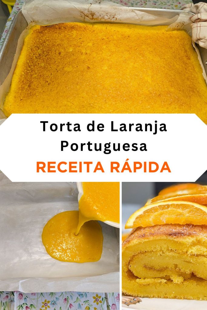 Torta de laranja portuguesa - Receita rápida