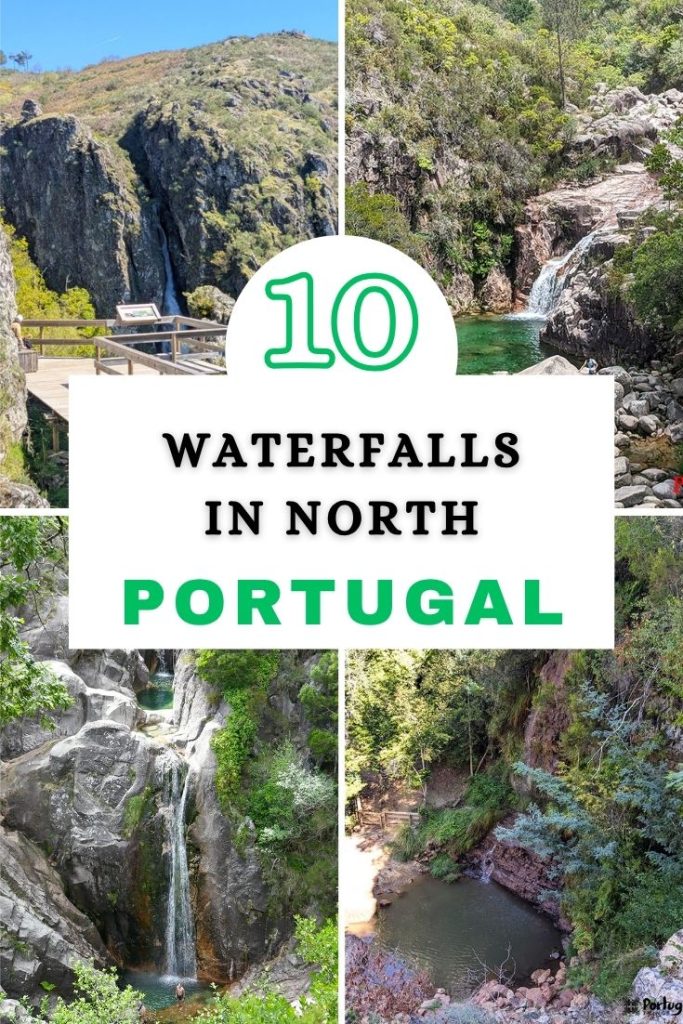 waterfalls in North of Portugal