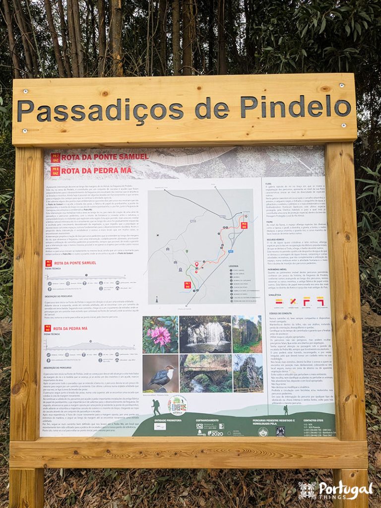 A wooden sign titled