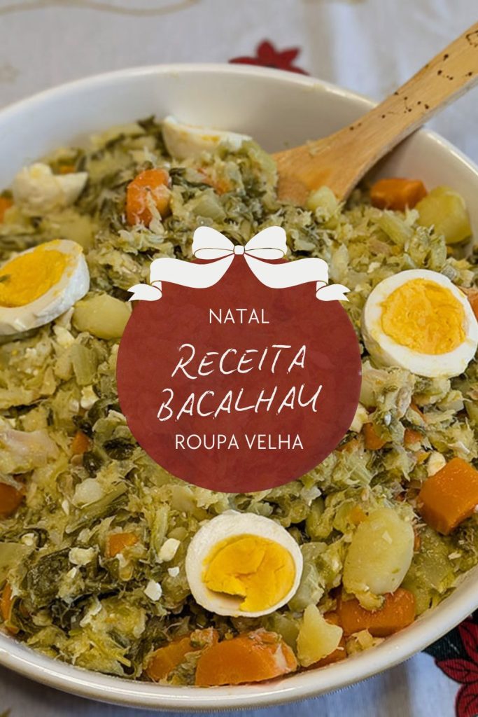 Receita de Bacalhau - Roupa velha