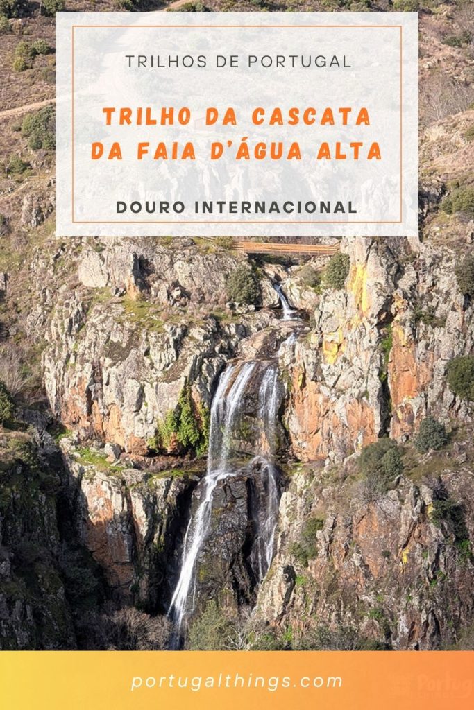 Trilho da cascata da faia d'agua alta douro intenacional