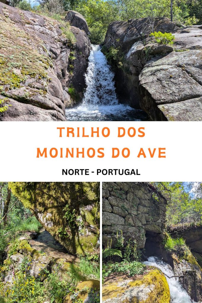 Trilho dos moinhos do ave norte de Portugal