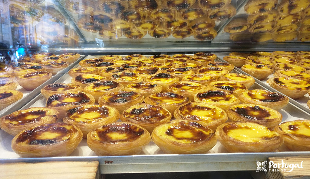 Pastéis de nata from Santo António Bakery in Lisbon